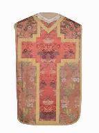 chasuble, manipule : ornement rose