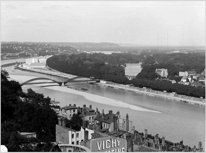 Pont routier de la Boucle, puis pont routier Winston-Churchill (détruit)