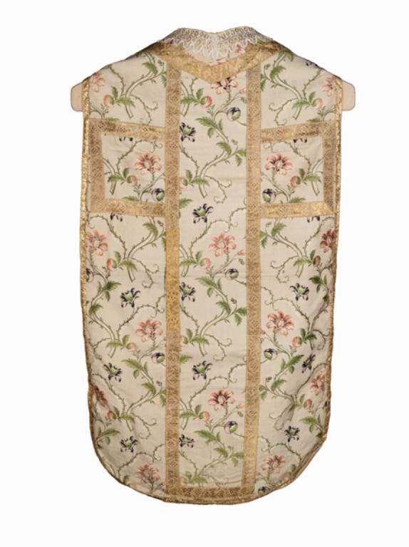 chasuble, voile de calice : ornement blanc