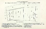 Plan schématique des terrains du collège. Dess. Ed. de Gigord, 1910