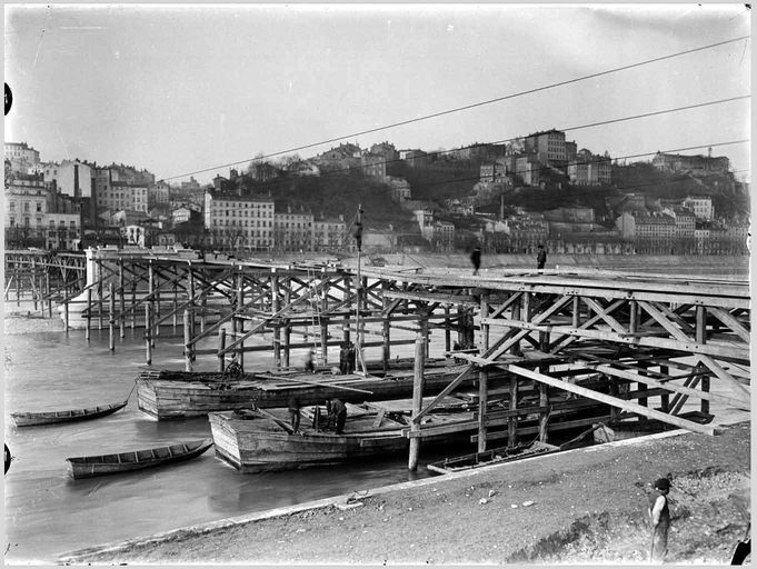 Pont routier de la Boucle, puis pont routier Winston-Churchill (détruit)