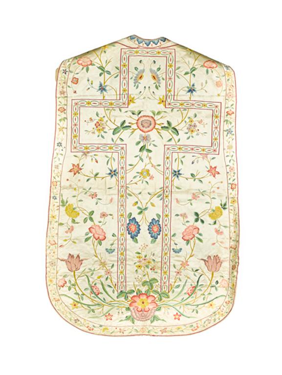 chasuble : ornement blanc