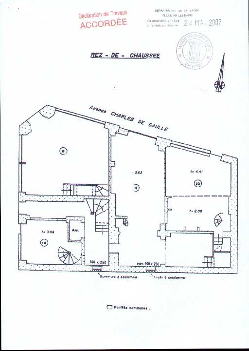 Immeuble, dit immeuble Fanton