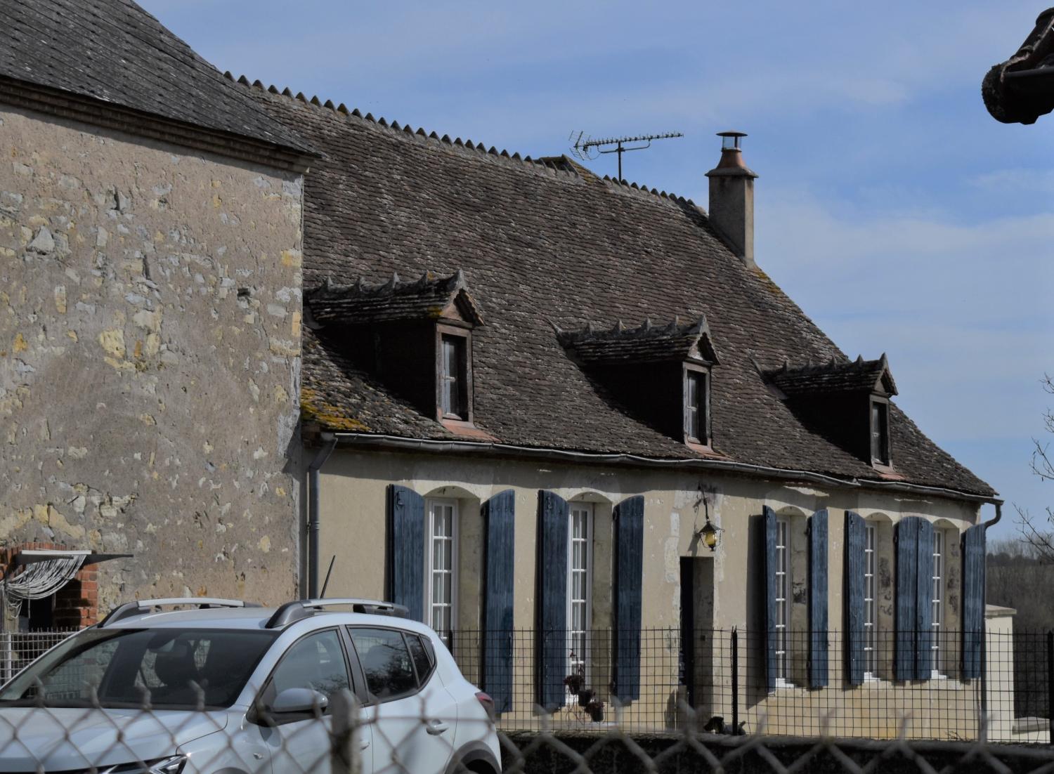 Presbytère dit l'ancien presbytère puis ferme, actuellement maison