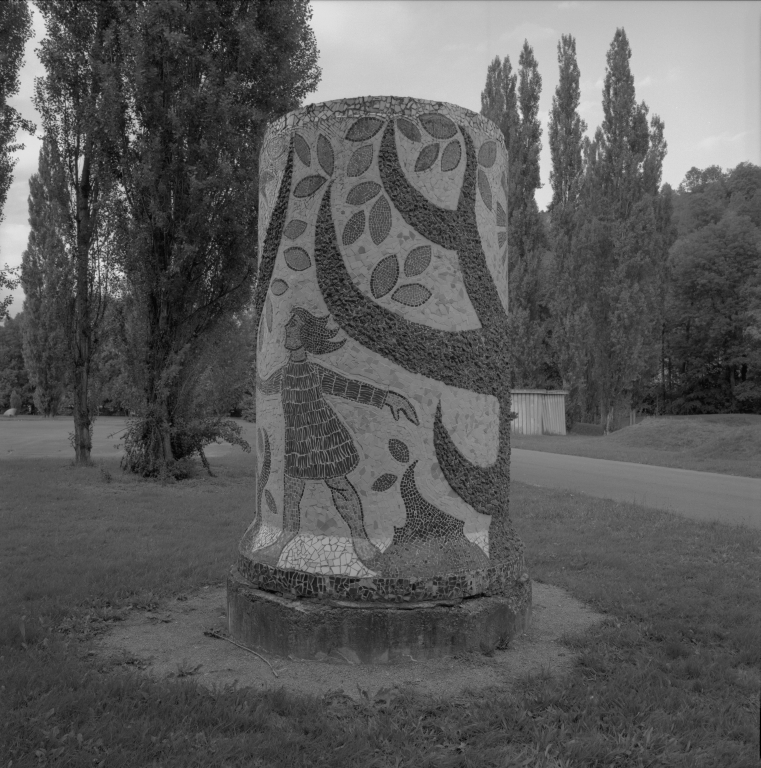 Ensemble des sculptures contemporaines de Sail-sous-Couzan