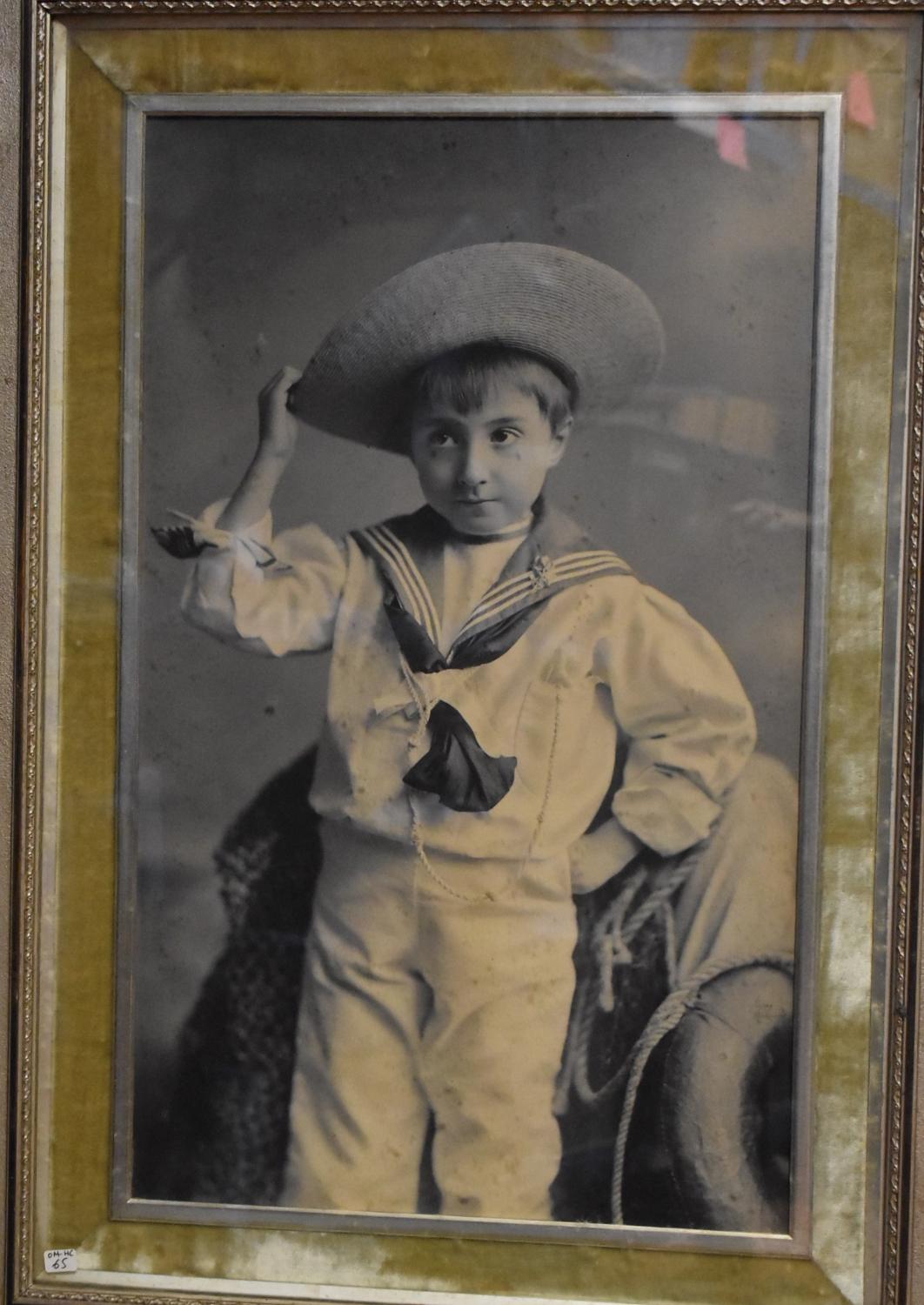 Photographie : Portrait de Ferdinand d'Orléans (1884-1924), enfant