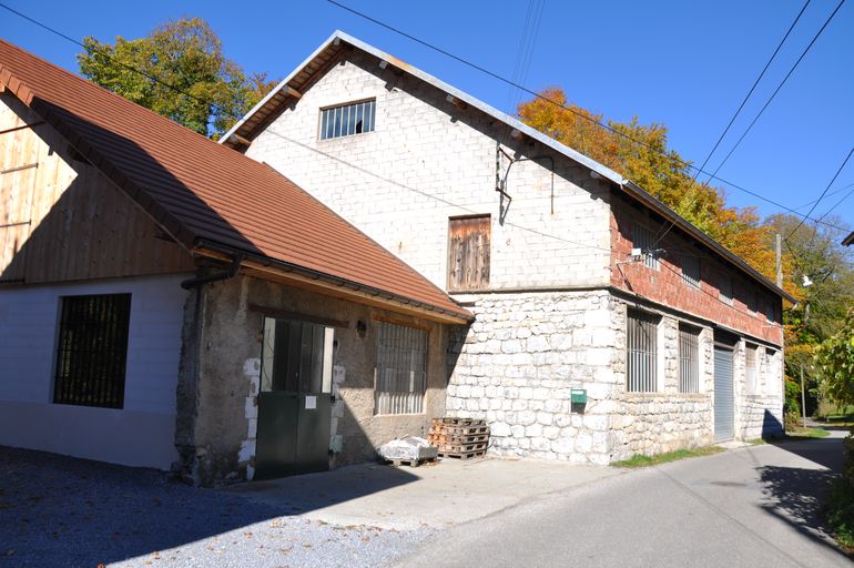 Moulins aux Vignes de la Combe puis Taillanderie Bertholio puis Martinet Bertholiot et Scierie Laperrière