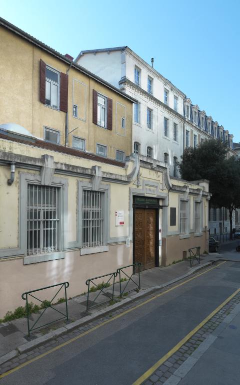 Lycée Ampère, annexe Perrache, actuellement collège Jean-Monnet, annexe Catelin