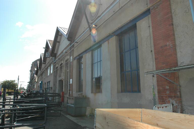 Les ateliers SNCF de la Mulatière dit Oullins-machines, atelier de réparation de locomotives électriques puis Technicentre d'Oullins
