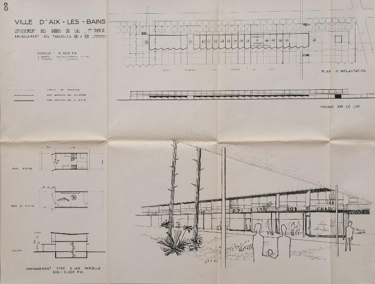 Secteur urbain, les Bords du lac