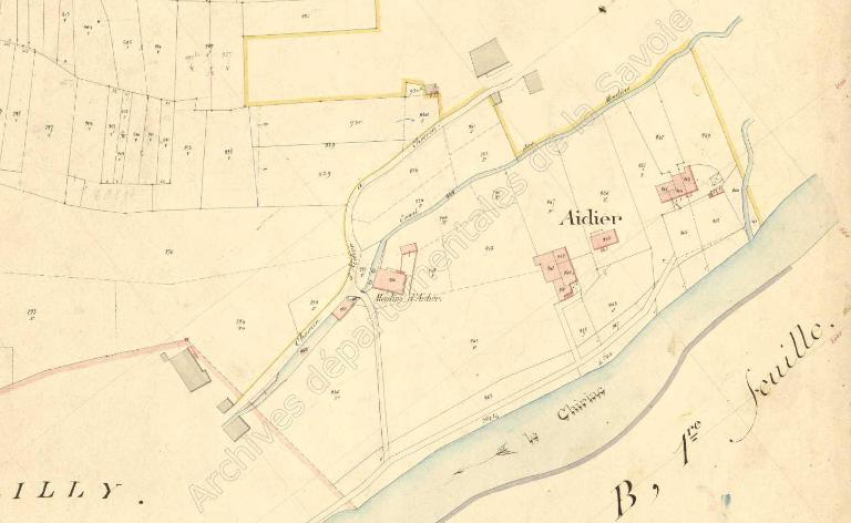 Moulins à farine d'Aidier actuellement logement