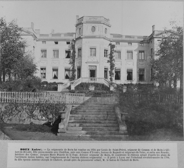 Château de Boën dit Château-Chabert