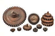 Objet de représentation d'élément mécanique, engrenages (lot de roues dentées)