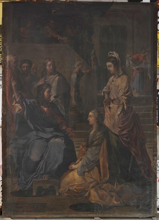 Tableau : Jésus chez Marthe et Marie