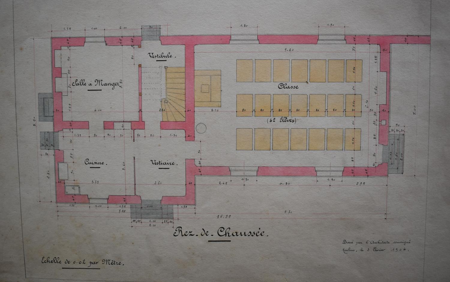 Ecole actuellement maison d'habitation