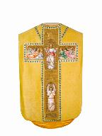 chasuble : ornement doré n°2