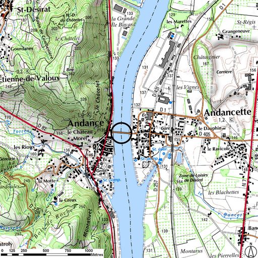 Ardèche. Le pont entre Andance et Andancette rouvre partiellement aux  véhicules