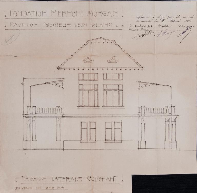 Hôpital, dit pavillon Léon Blanc