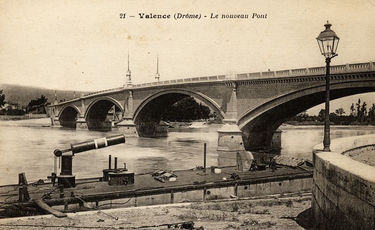 Pont routier de Valence (détruit)