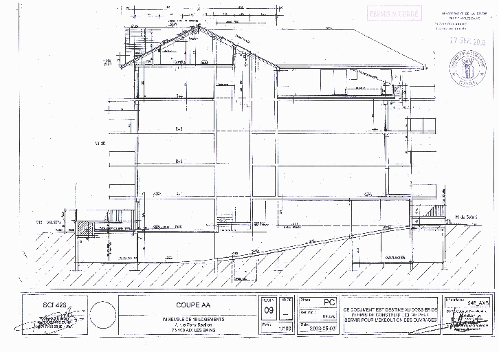 Immeuble, dit villa Flore