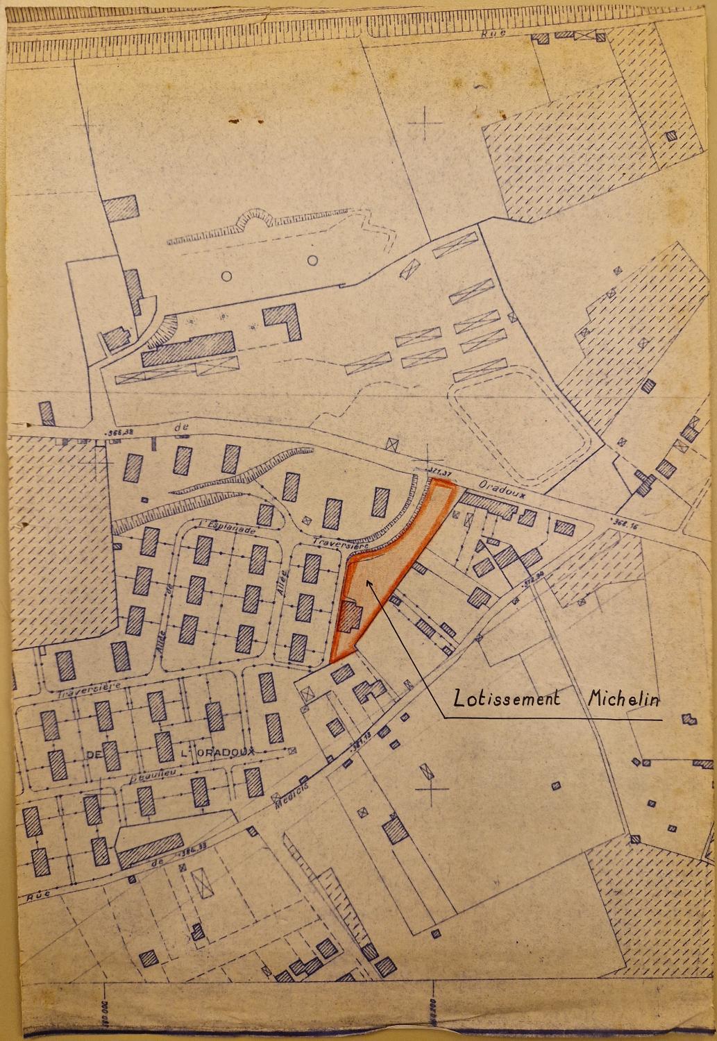 Cité ouvrière Michelin de l'Oradou.