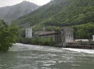 centrale et barrage des Clavaux, basse-vallée de la Romanche