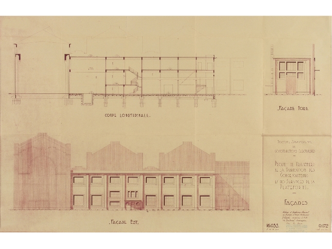 Ateliers de fabrication, Anciennes halles