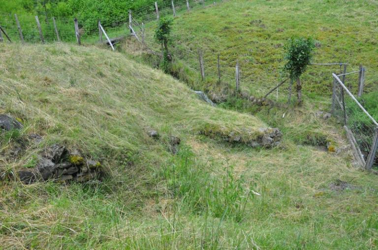 Scierie et moulin à farine Lassiaz actuellement vestiges