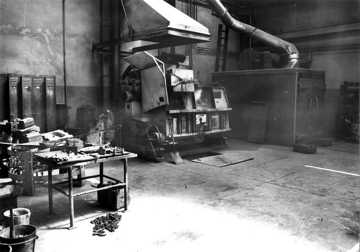Ecole de métiers des industries métallurgiques et atelier-école, puis lycée technique des industries métallurgiques et lycée d'enseignement professionnel, actuellement lycée Hector-Guimard - Lycée des Métiers, Transformations des matériaux