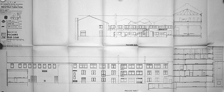 Ecole de métiers des industries métallurgiques et atelier-école, puis lycée technique des industries métallurgiques et lycée d'enseignement professionnel, actuellement lycée Hector-Guimard - Lycée des Métiers, Transformations des matériaux