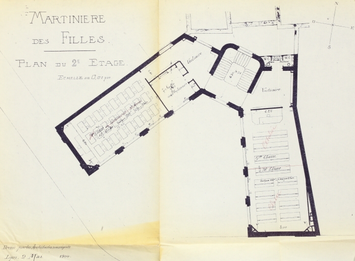 Ecole de La Martinière des filles, puis lycée La Martinière-Diderot dit La Centrale