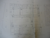 Plan du deuxième étage, s.d. (détail). Plan AC Lyon. Fonds des HCL ; 2NP689