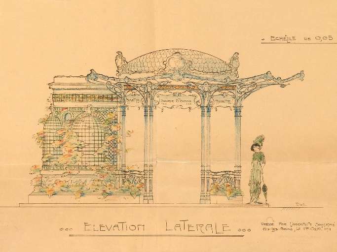 Kiosque, dit Buvette de la source de Saint-Simon (n° 1)