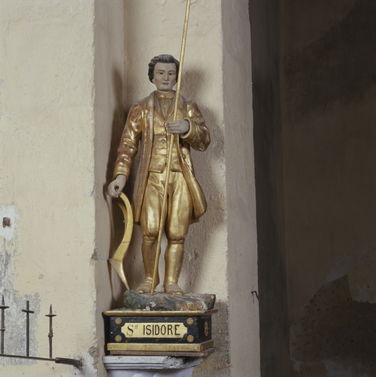 Statue : saint Isidore