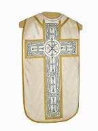 chasuble, étole : ornement blanc n°5