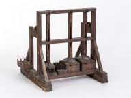 Modèle réduit de machine à peigner le chanvre