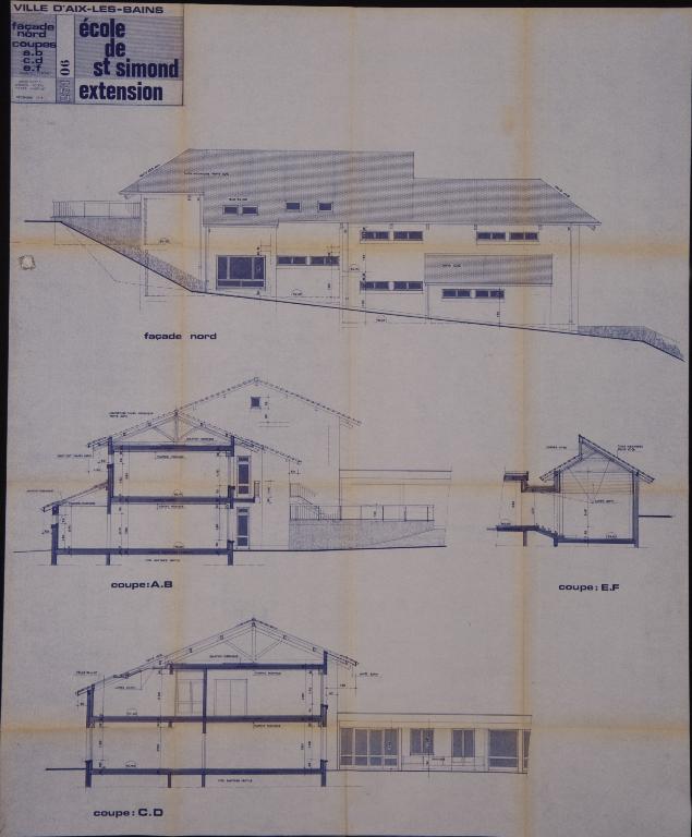 École maternelle, dite école maternelle de Saint-Simond