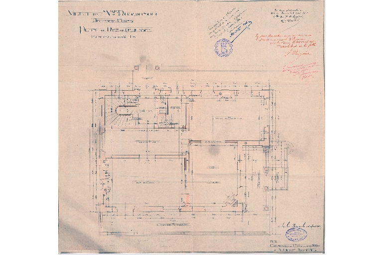 Maison, dite villa Rossignoli, puis lycée Rossignoli, actuellement collège