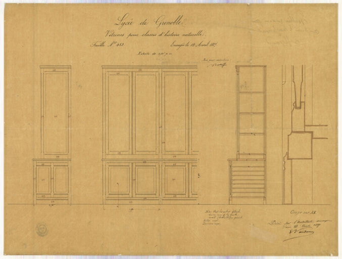 Lycée de garçons, actuellement lycée Champollion