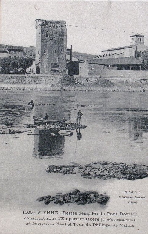 Pont de Vienne (détruit, vestiges)