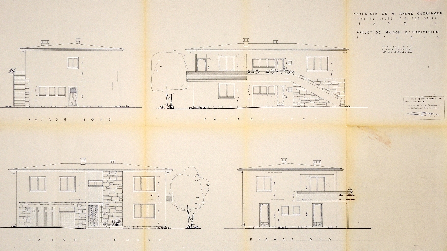 Maison, dite villa, meublés Marie-Christine