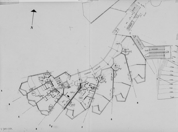 Hôtel de voyageurs dit hôtel les Hauts-Forts, actuellement immeuble