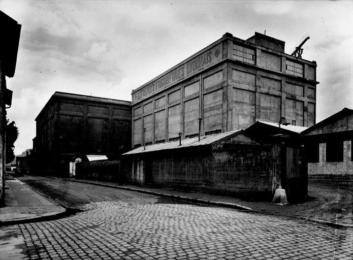 Usine frigorifique de la Société des Entrepôts Frigorifiques Lyonnais, actuellement société Socora