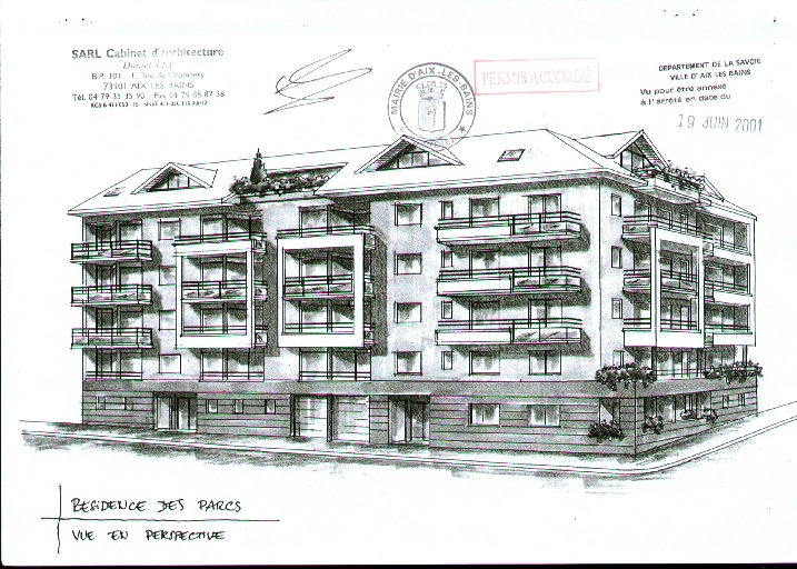 Immeuble, Résidence des Parcs