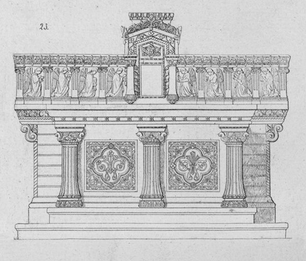 Autel (maître-autel), tabernacle