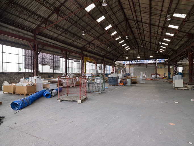 Usine de chaudronnerie dite société Eysséric fabrique d'alambics et de construction métallique