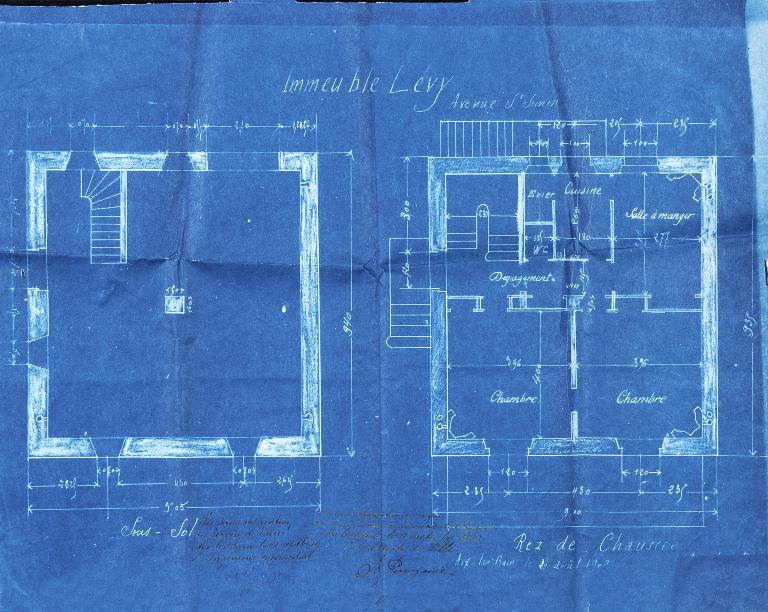 Maison, puis immeuble