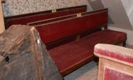 Banquette à dossier n° 1