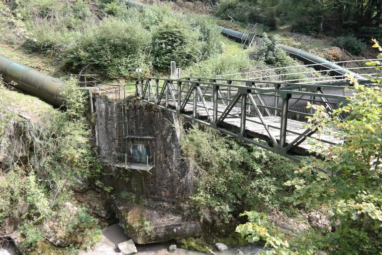 Passerelle EDF de Bioge