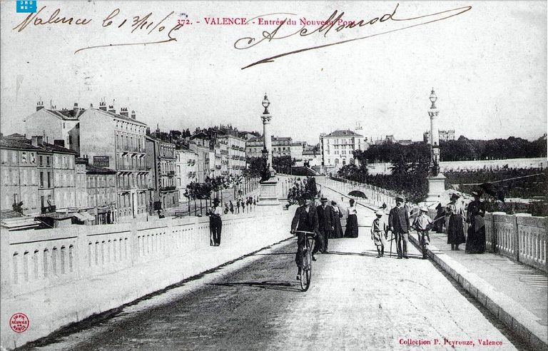 Pont routier de Valence (détruit)